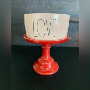 Rae Dunn Valentine’s Love Large Dog Bowl 💗